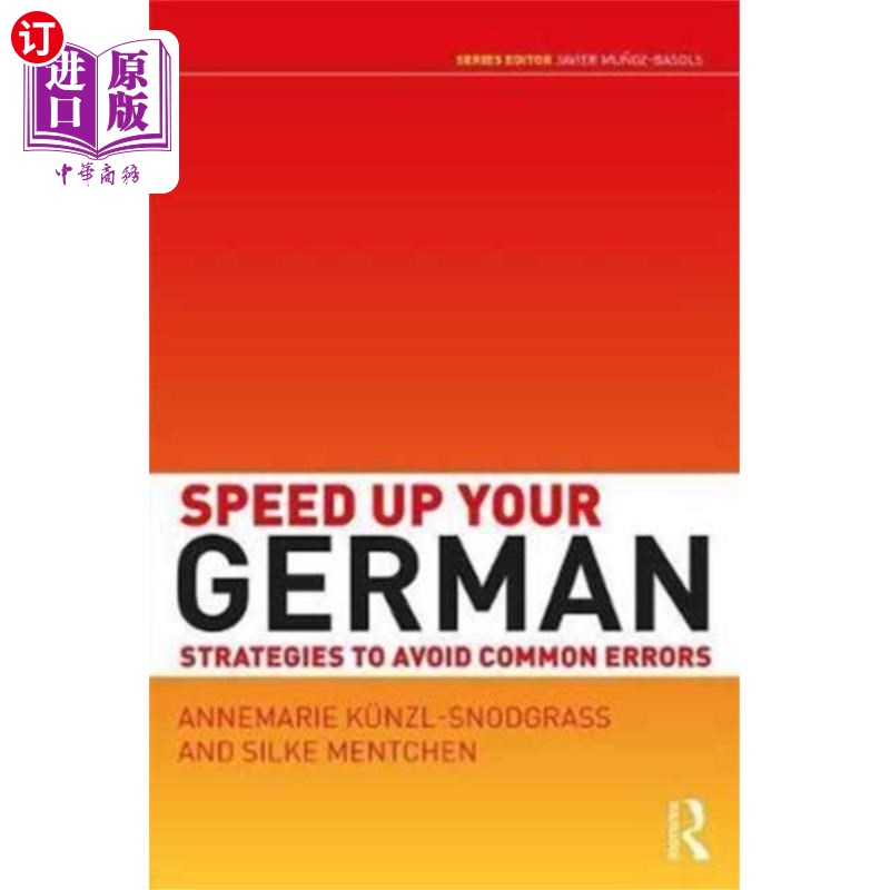海外直订Speed up your German 加快你的德语学习