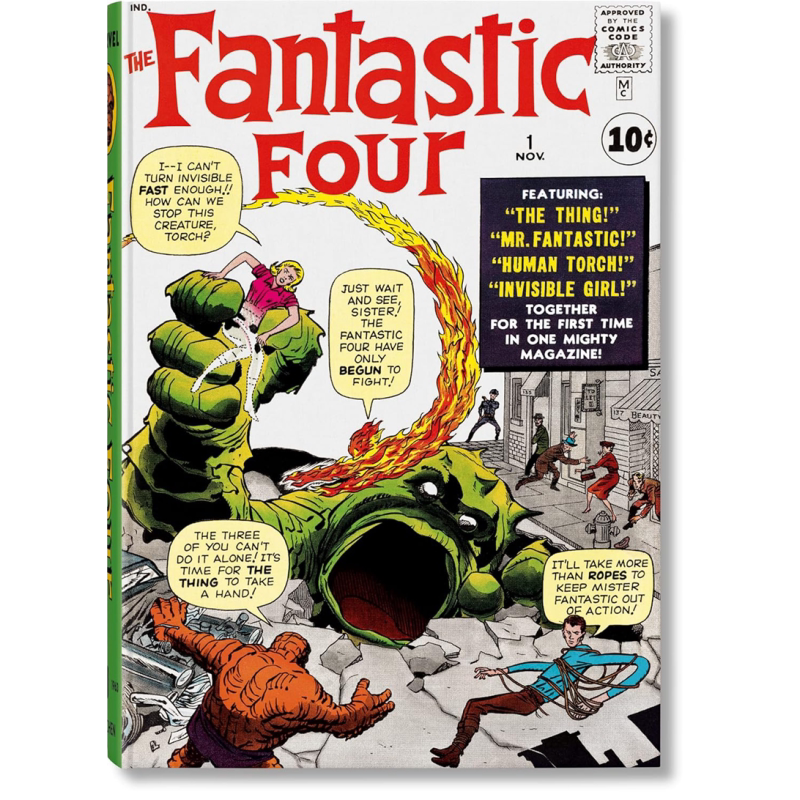 现货 Marvel Comics Library. Fantastic Four. Vol.1 进口艺术 漫威漫画图书馆:神奇四侠 卷1 Taschen【中商原版】