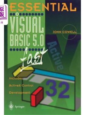 海外直订Essential Visual Basic 5.0 Fast: Includes ActiveX Control Development 基本Visual Basic 5.0 Fa