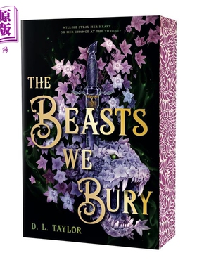 预售 我们埋葬的野兽 限量刷边 The Beasts We Bury Stenciled Edges Edition 英文原版 D L Taylor【中商原版】