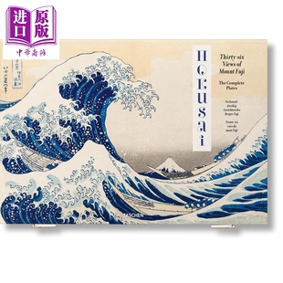 预售 【fp】Hokusai Thirty-Six Views Of Mount Fuji 进口艺术 北斋 富岳三十六景 Taschen【中商原版】