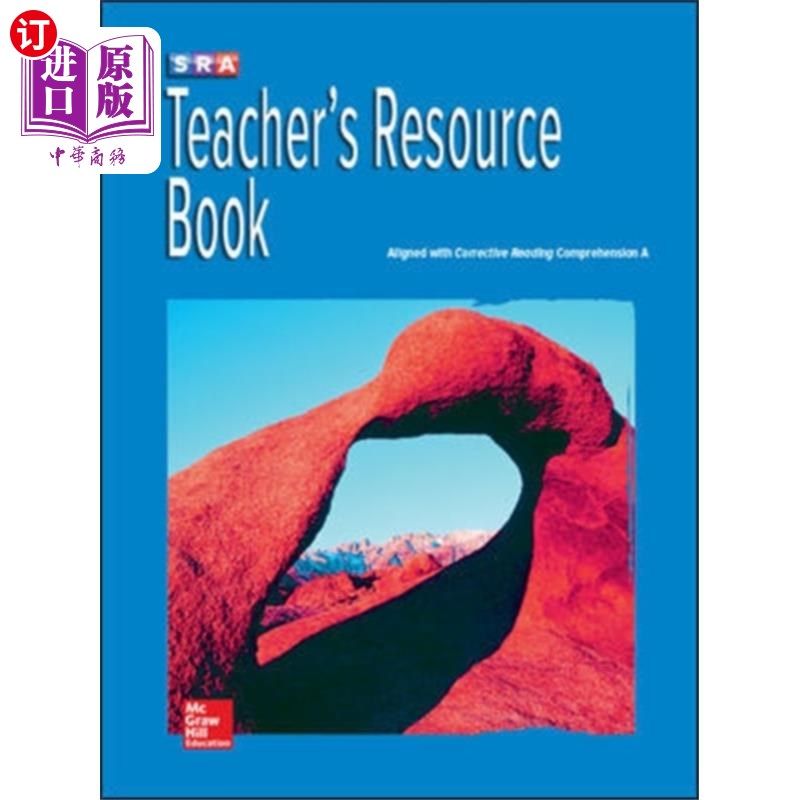 海外直订Corrective Reading Comprehension Level A, Nation... 纠正性阅读理解A级，国家教师工具书