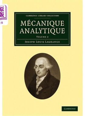 海外直订Mécanique Analytique 梅卡尼分析