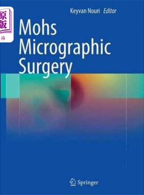 海外直订医药图书Mohs Micrographic Surgery 莫氏显微手术