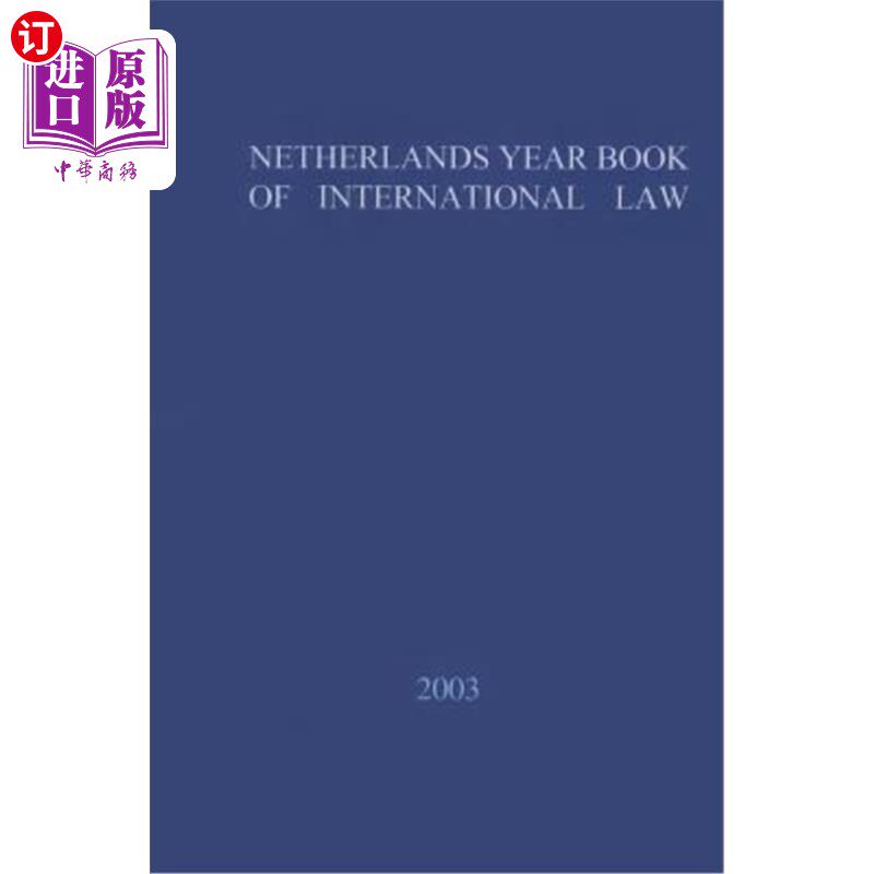 海外直订Netherlands Yearbook of International Law: Volume 33, 2002 荷兰国际法年鉴:第33卷,2002年