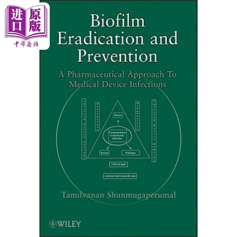 现货 生物膜的根除和预防 医疗设备感染的一种药物方法 Biofilm Eradication And Prevention 英文原版 Tami