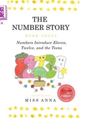 海外直订The Number Story 3 / The Number Story 4: Numbers Introduce Eleven, Twelve, and t 数字故事3/数字故事4：数字