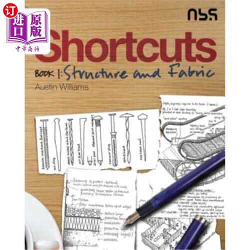 海外直订Shortcuts Book 1: Structure and Fabric 捷径第1册:结构和织物