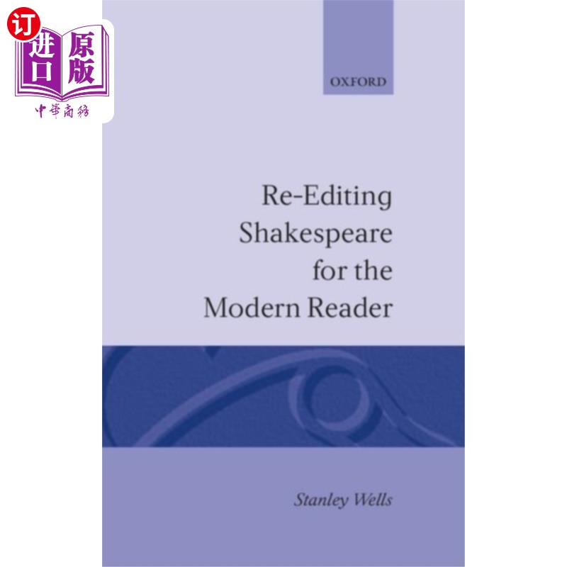 海外直订Re-editing Shakespeare for the Modern Reader 为现代读者重新编辑莎士比亚