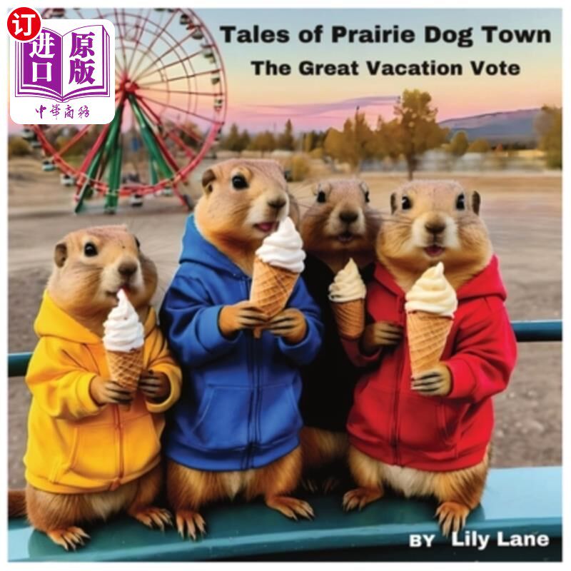 海外直订Tales of Prairie Dog Town: The Great Vacation Vote (A Tale of Compromise, Proble 土拨鼠镇的故事：伟大的假期