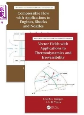 海外直订Partial Differentials with Applications to Therm... 偏微分及其在热力学和可压缩流中的应用