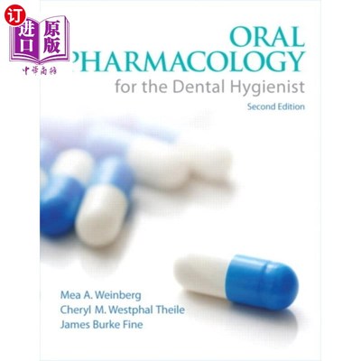 海外直订医药图书Oral Pharmacology for the Dental Hygienist 牙科保健师口腔药理学