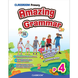 CLASSROOM Primary Amazing Grammar 4 香港小学英文趣味学语法四年级 香港课室原版教材