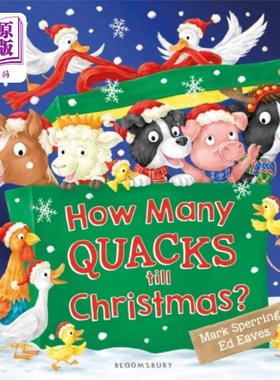 海外直订古英语 How Many Quacks Till Christmas? 圣诞节前有几只嘎嘎叫?