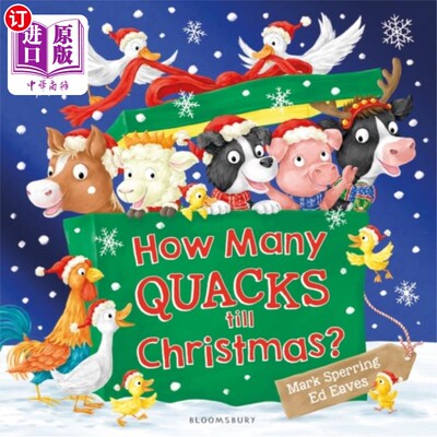 海外直订古英语 How Many Quacks Till Christmas? 圣诞节前有几只嘎嘎叫?
