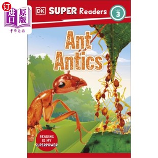 Level Readers Ant DK超级读者3级蚂蚁滑稽动作 海外直订DK Antics Super