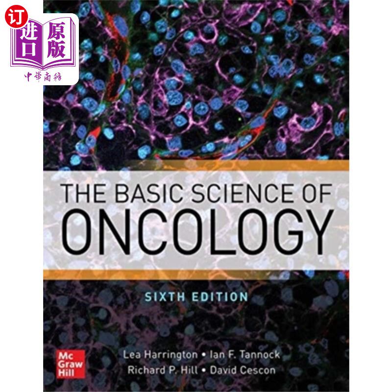 海外直订医药图书Basic Science of Oncology, Sixth Edition 肿瘤学基础科学，第六版