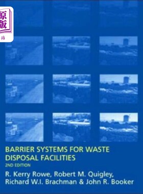 海外直订Barrier Systems for Waste Disposal Facilities 废物处理设施的屏障系统