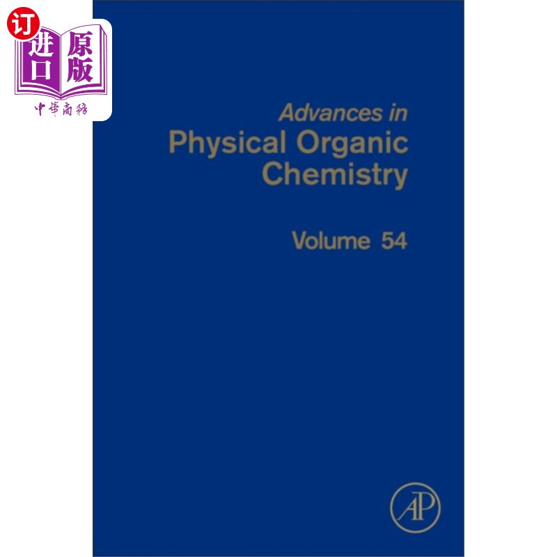 海外直订Advances in Physical Organic Chemistry 物理有机化学进展