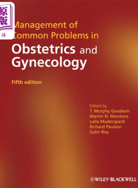 现货 妇产科常见问题管理　第5版 Management Of Common Problems In Obstetrics And Gynecology 5E T. Murphy Goodwin 英文原版
