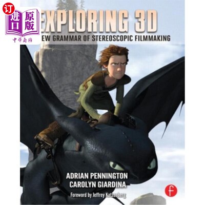 海外直订Exploring 3D: The New Grammar of Stereoscopic Filmmaking 探索3D：立体电影制作的新语法