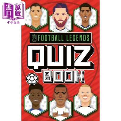 小球迷足球知识问答 英文原版 Football Legends Quiz Book George Maudsley【中商原版】