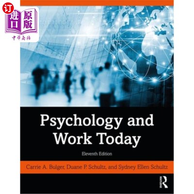 海外直订Psychology and Work Today 今日心理学与工作:国际学生版
