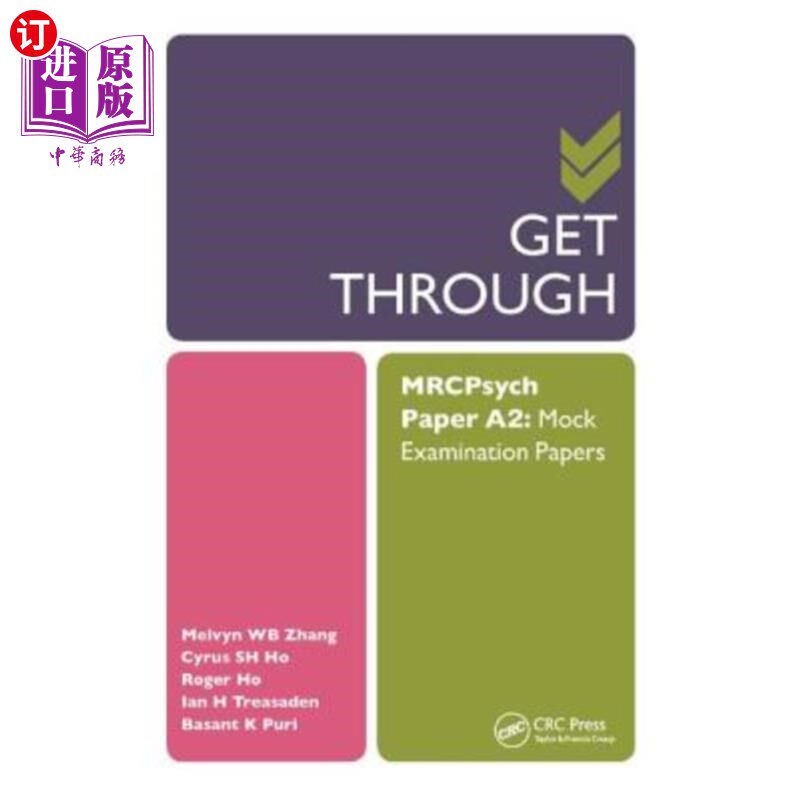 海外直订医药图书Get Through Mrcpsych Paper A2: Mock Examination Papers 通过Mrcpsych试卷A2:模拟考试试卷
