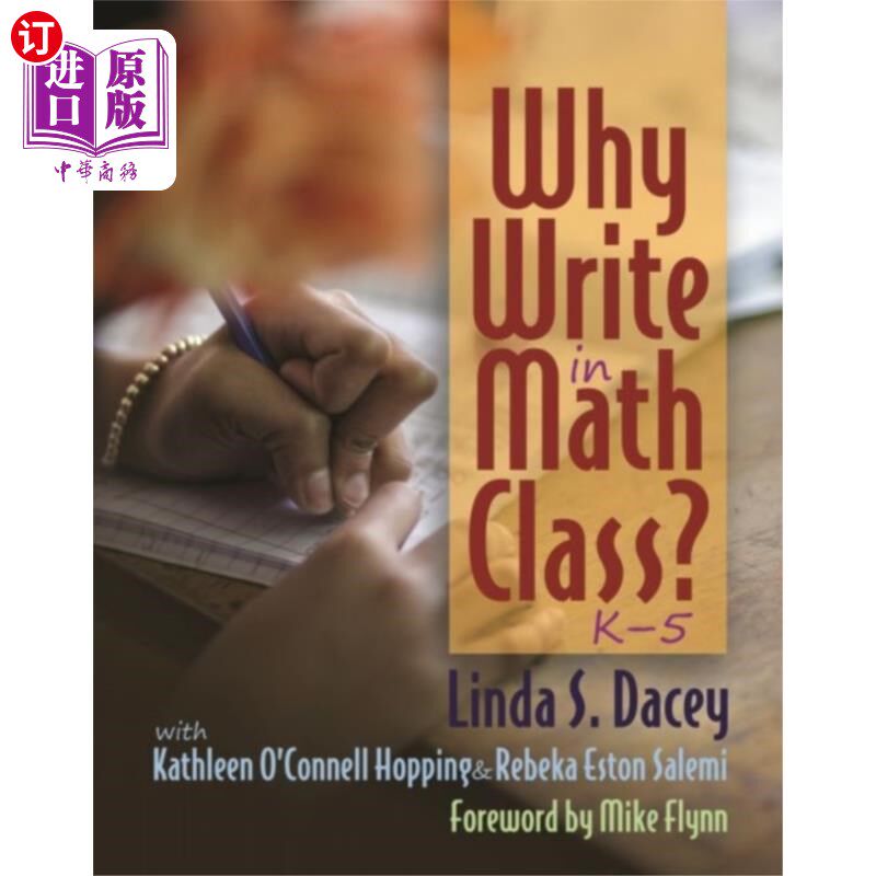 海外直订Why Write in Math Class? 为什么在数学课上写作?