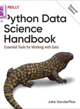 海外直订Python Data Science Handbook: Essential Tools for Working with Data Python数据科学手册:使用数据的基本工具