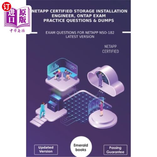 海外直订NetApp Certified Storage Installation Engineer, ONTAP Exam Practice Questions &  NetApp认证存储
