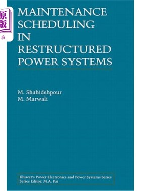 海外直订Maintenance Scheduling in Restructured Power Systems 重整电力系统的维修调度