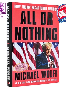 特朗普 孤注一掷 英文原版 特朗普如何夺回美国 All or Nothing How Trump Recaptured America 特朗普传记 川普 特朗普书籍