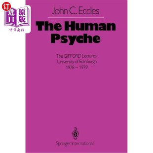 海外直订医药图书The 吉福德讲座爱丁堡 1979 Lectures The 人类心理 Psyche Edinburgh 1978 University Human Gifford