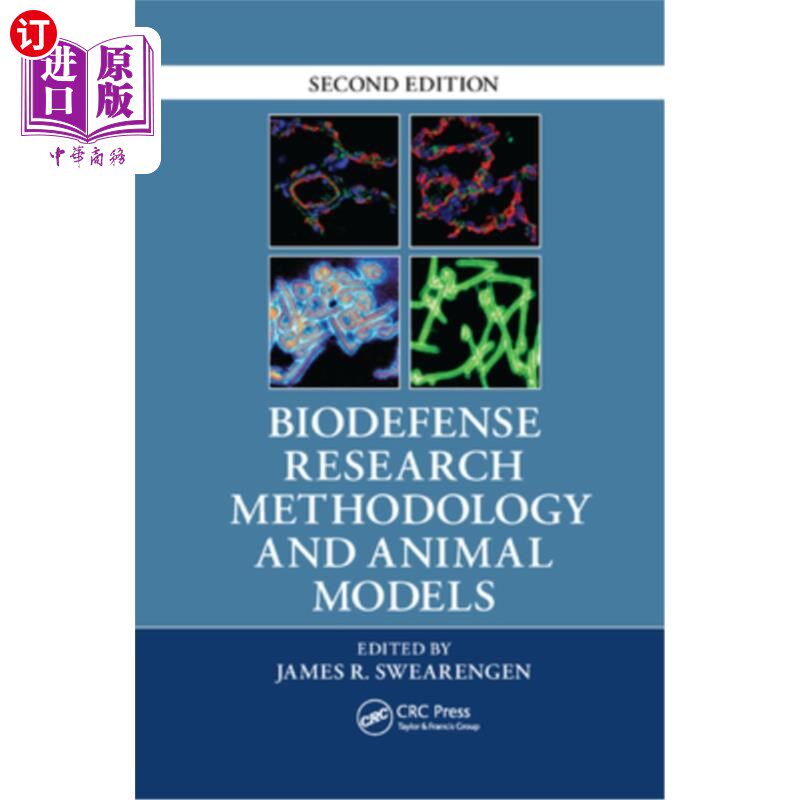 海外直订Biodefense Research Methodology and Animal Models 生物防御研究方法与动物模型