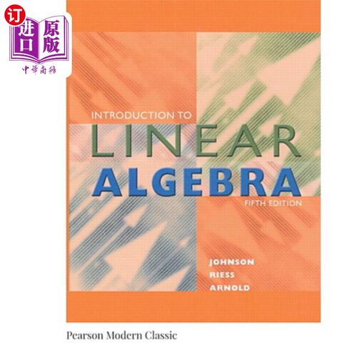海外直订Introduction to Linear Algebra (Classic Version) 线性代数入门(经典版)