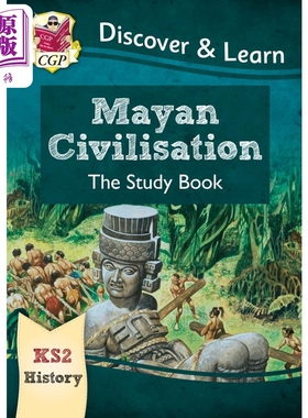 英国CGP KS2 Discover & Learn: History - Mayan Civilisation Study Book【中商原版】