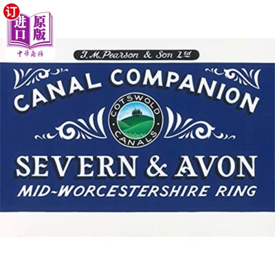 海外直订Pearson's Canal Companion - Severn and Avon 皮尔森的运河伙伴——塞文和埃文