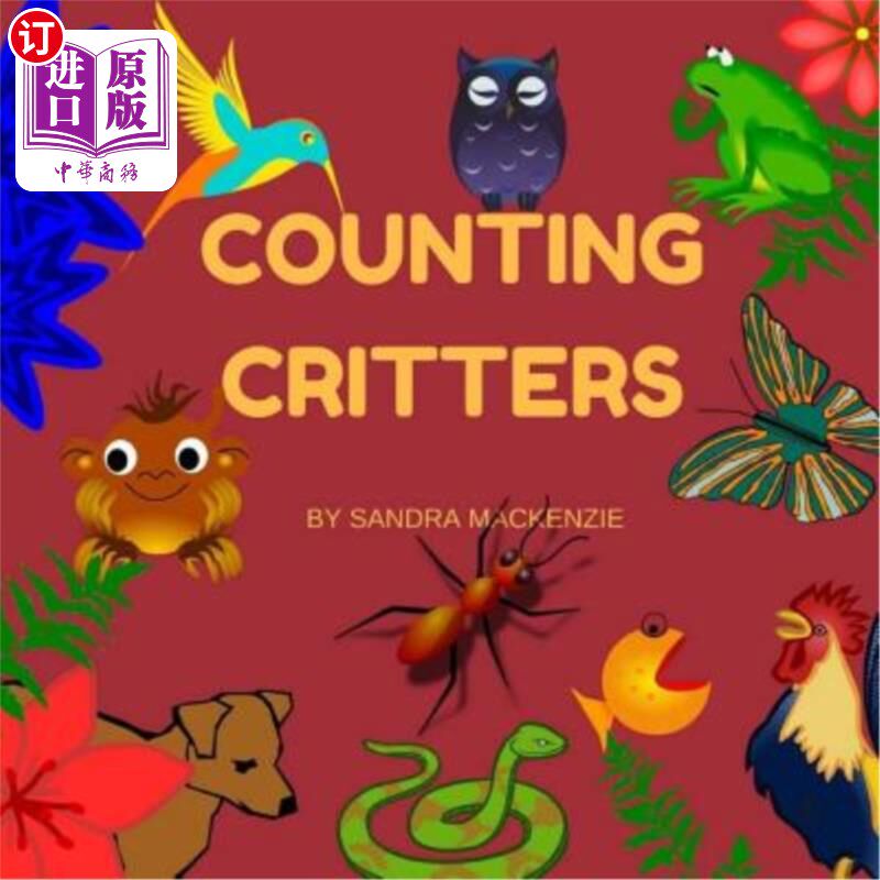 海外直订Counting Critters 计数生物
