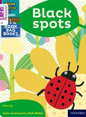 海外直订Read Write Inc. Phonics: Purple Set 2 Book Bag B... Read Write公司拼读:紫色套装2书袋书7黑点