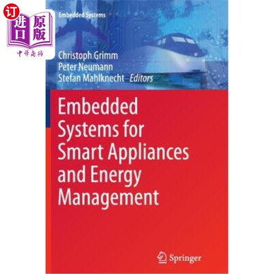 海外直订Embedded Systems for Smart Appliances and Energy Management 用于智能电器和能源管理的嵌入式系统