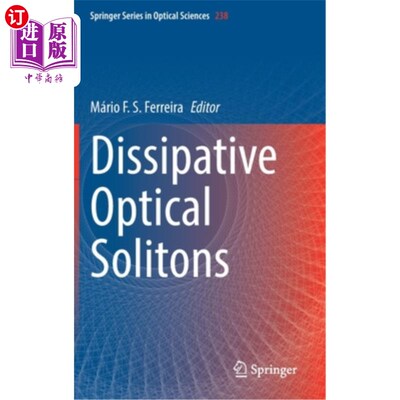 海外直订Dissipative Optical Solitons 耗散光孤子