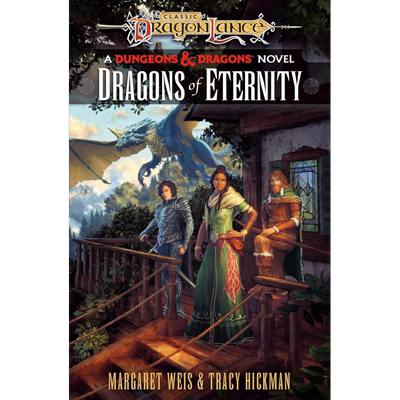 龙枪命运三部曲卷三 永恒之龙 Dragons of Eternity Dragonlance Destinies 英文原版 Margaret Weis【中商原版】