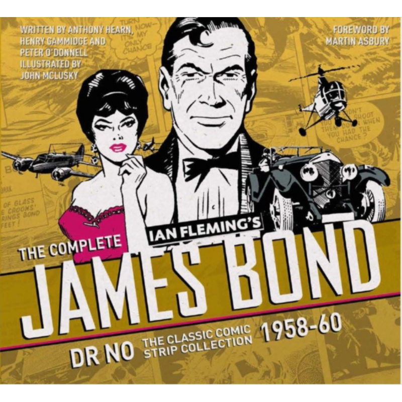 詹姆斯 邦德 诺博士 经典绘本小说集 英文原版 1958-1960 The Complete James Bond Dr No Ian Fleming 电影 影视【中商原版?
