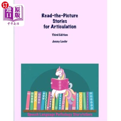 海外直订Read-The-Picture Stories for Articulation 阅读图片故事以表达清楚。