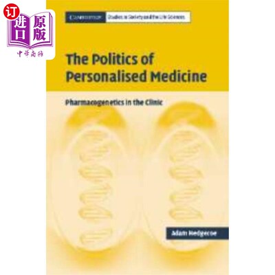 海外直订医药图书Politics of Personalised Medicine 个人化医疗的政治