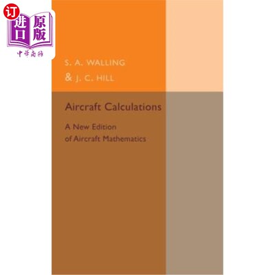 海外直订Aircraft Calculations 飞机的计算