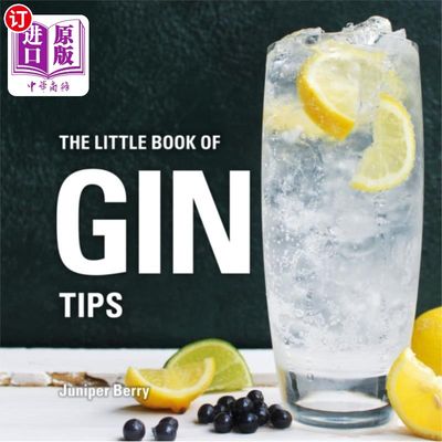 海外直订Little Book of Gin Tips 杜松子酒小贴士