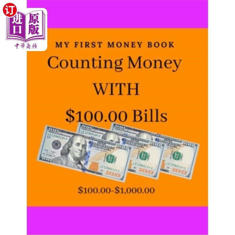 海外直订Couning Money with $100.00: Counting to 1,000.00 with 100.00 bill /8.5x11'/ /27