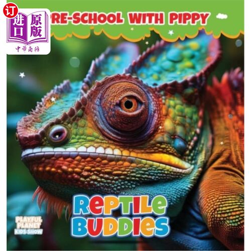 海外直订Reptile Buddies 爬行动物朋友